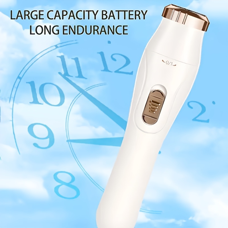 3 in 1 electric epilator set usb rechargeable face trimmer nose hair trimmer bikini armpit leg hair nose hair remover for men and women details 3
