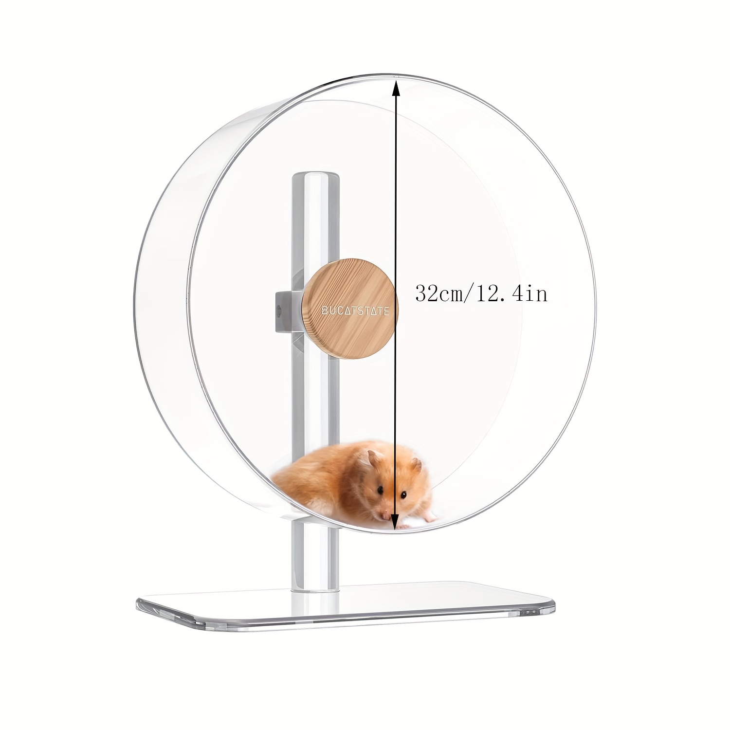 Silent Adjustable Hamster Running Wheel