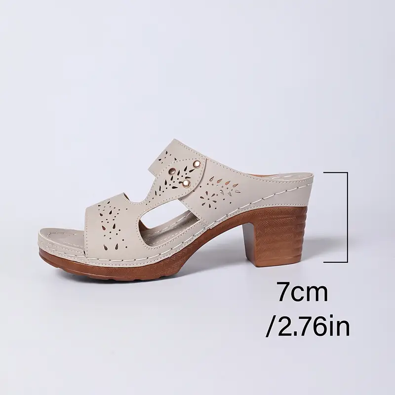 womens summer adjustable ankle strap wedge sandals comfortable non slip thick sole casual shoes with breathable details open toe design vacation slides strappy sandals with metal embellishments hand stitched fashionably minimalist elegant lightweight slip ons high quality platform wedges Product details 0