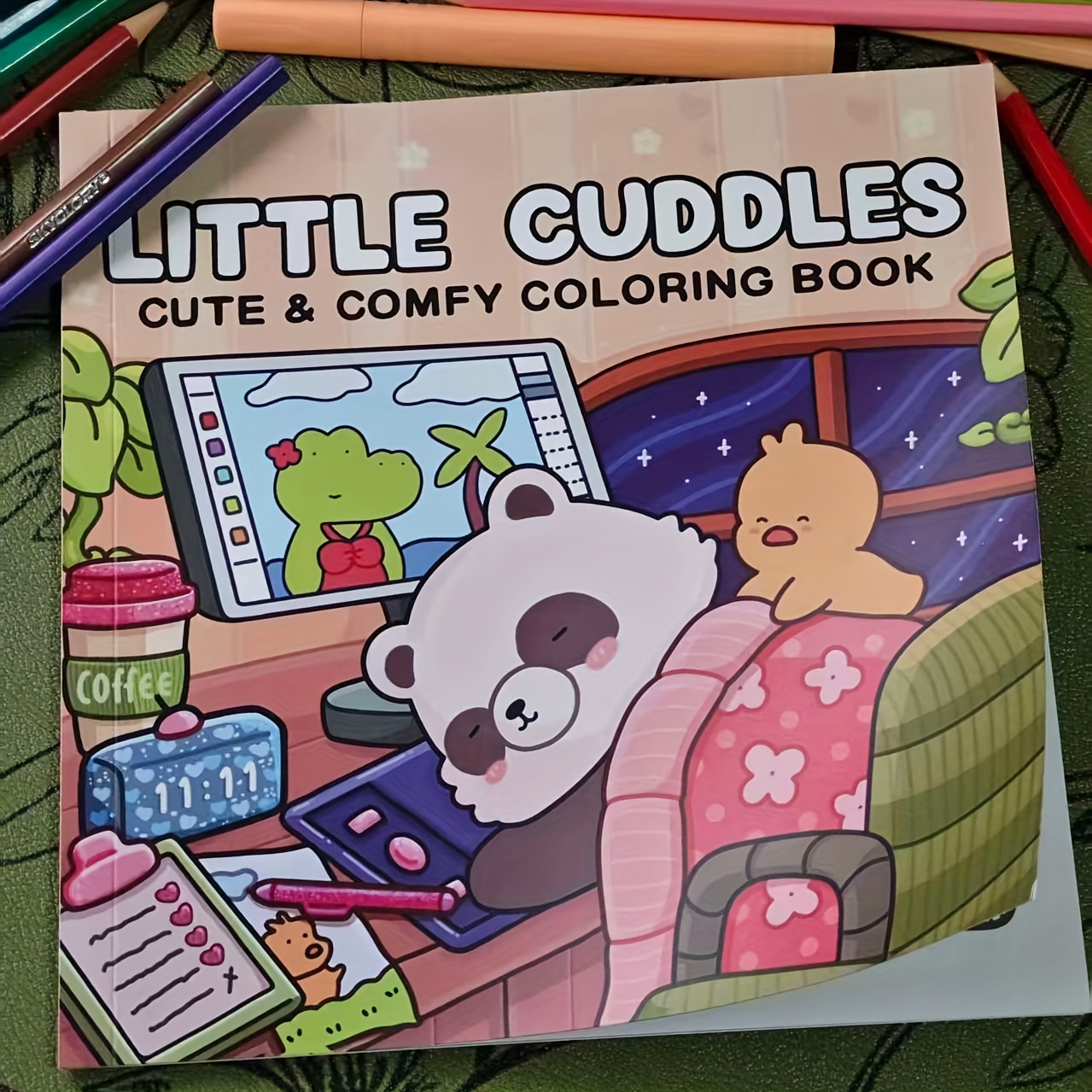 coloring books sold on Temu Australia