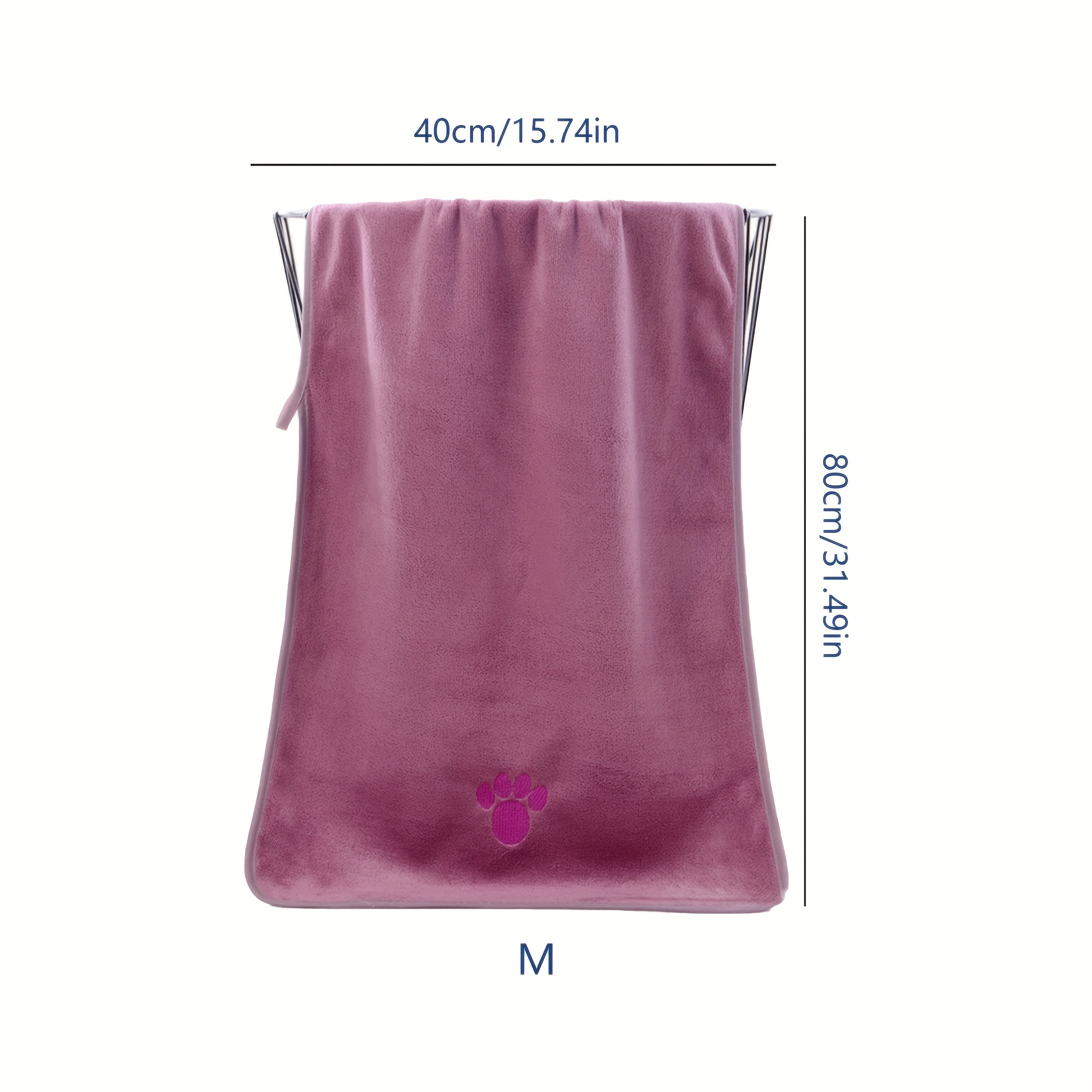 TEMU Soft And Comfortable, Quick-drying, Dogs And Cats! High-quality Microfiber Material, Gently Cares For Your Pet's Delicate Skin, Easily Dries