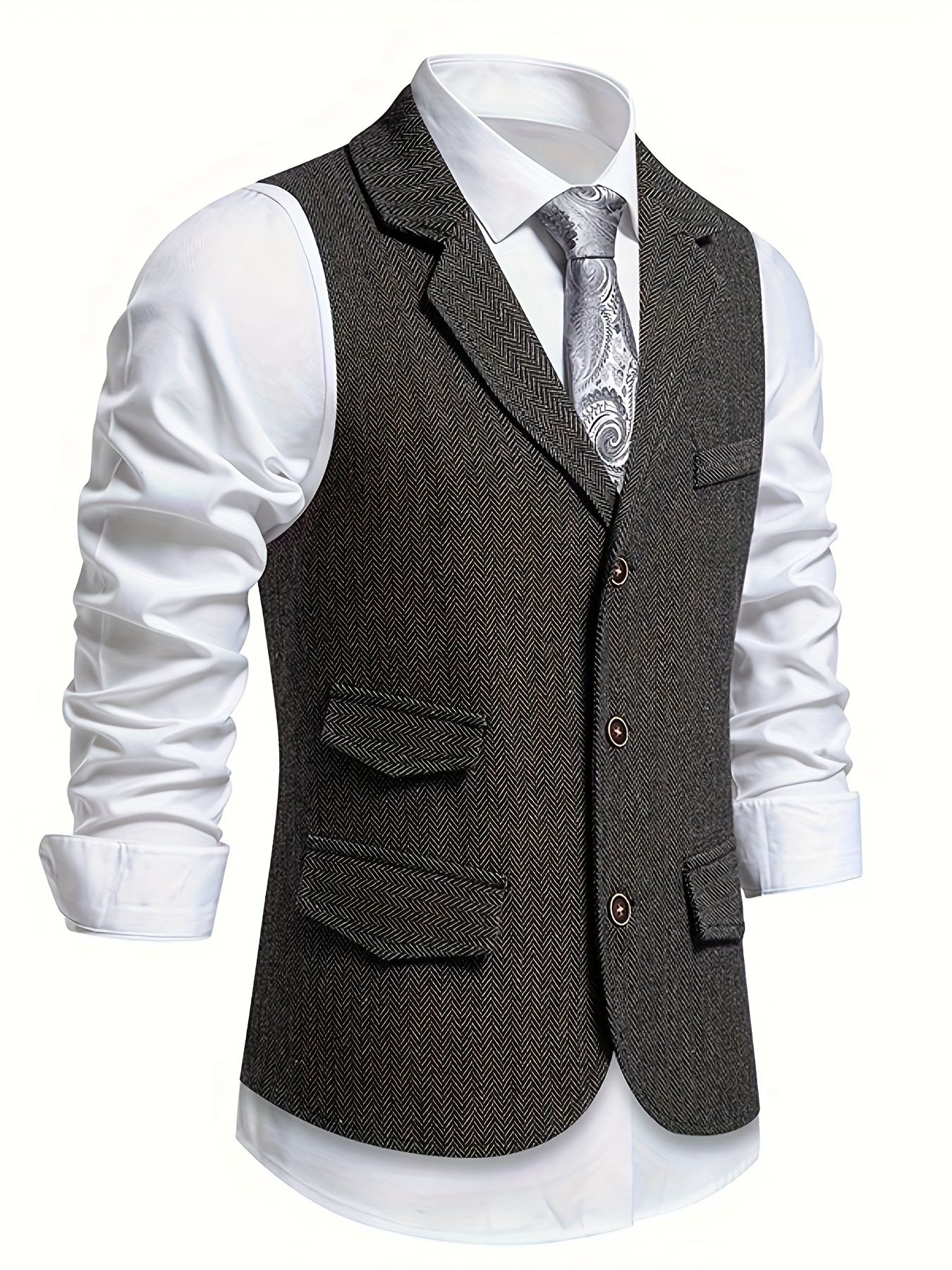 chaleco terciopelo hombre estilo retro Temu Guatemala