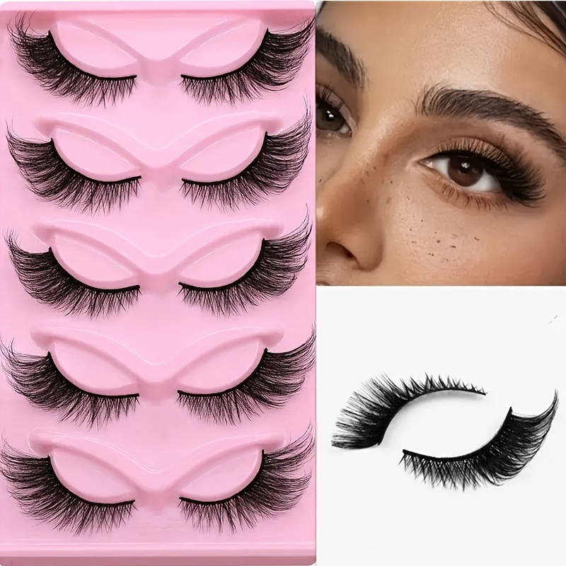 15 pairs 3 boxes of cat eye false eyelashes natural thick thick dramatic eyelashes 3d artificial mink material comfortable reusable eye tail extended like fox eyes suitable for stage parties makeup details 7