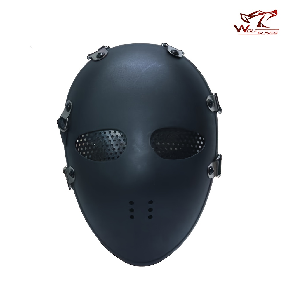 Killer Cool Full Face Mask - Breathable Mesh, Adjustable Loose Fit, Suitable for Role Playing, Costume Parties, CS Games,   Movie Props; Can   5m 310 FPS BB Bullets, Role Playing Gear, Durable Plastic Construction