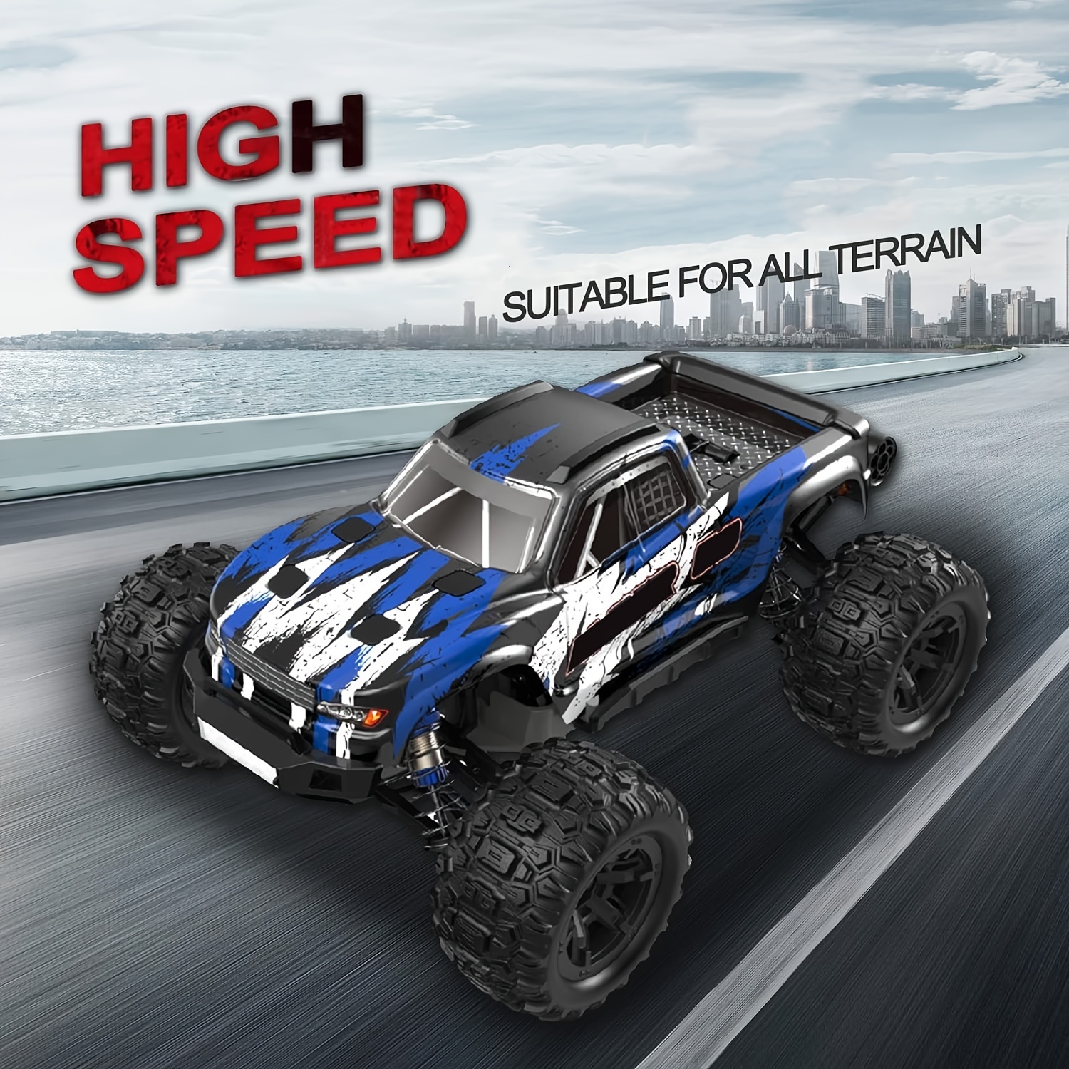 

Remote Control Car Off-road Vehicle 2.4ghz All Terrains Electric Rc Toy Car Racing Car Outdoor Toy Gift For Kids Adults Gift