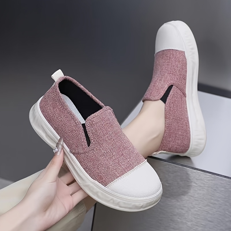 a pair vintage solid color womens white shoes new multi Temu Kuwait - Main Image