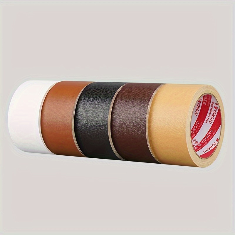 

Self-adhesive Leather Repair Tape, 1m Roll - Soft Faux Leather Patch For Sofa Seats, Beds & Electric Car Cushions, 50mm Wide