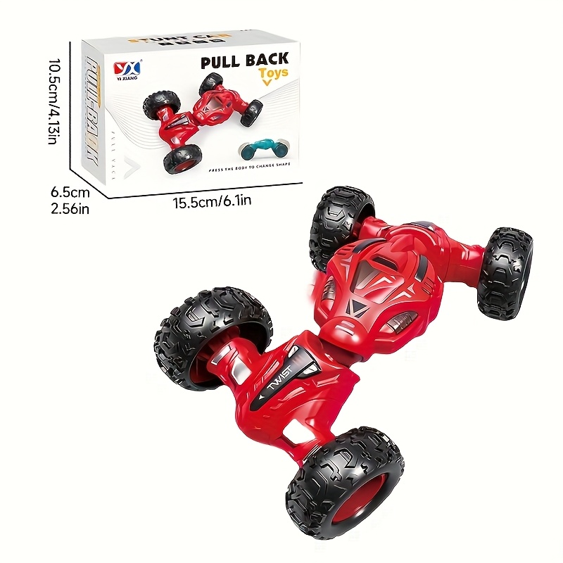 double sided friction stunt car toy mini rubber wheeled friction toy car suitable for boys and girls as a birthday gift