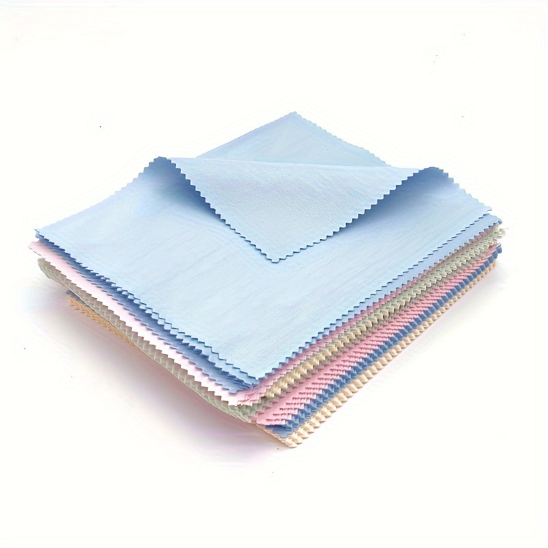 

4pcs Ultra- Glasses Wiping Cloth, Screen Cleaning Cloth, Dust-free Cloth Wiping Cloth/color Random