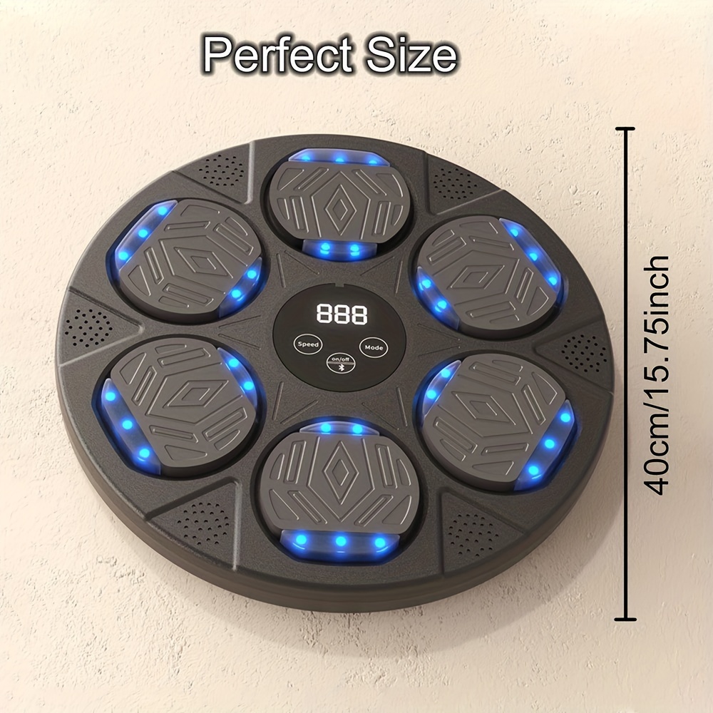 Music Boxing Machine for Home Use, Wall-Mounted Fitness Equipment for Sports And Exercise