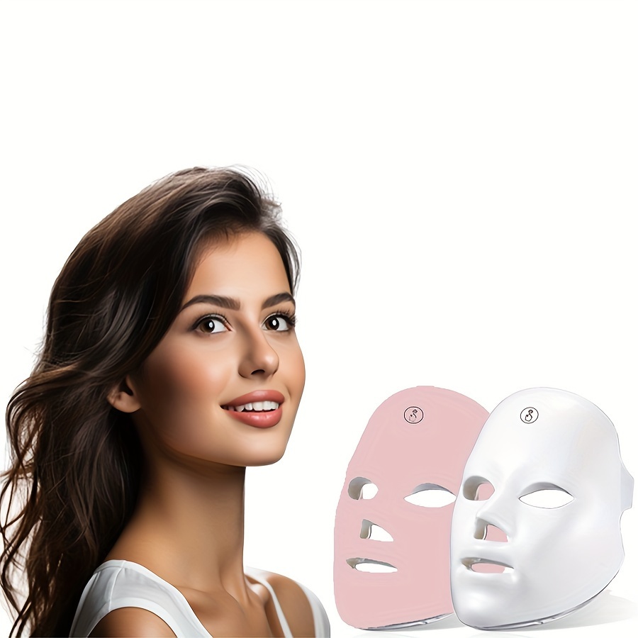 7 Couleurs USB Charge LED Masque Facial - Photon Care ; Éclaircissement Et  Soin De La Peau - Temu Switzerland
