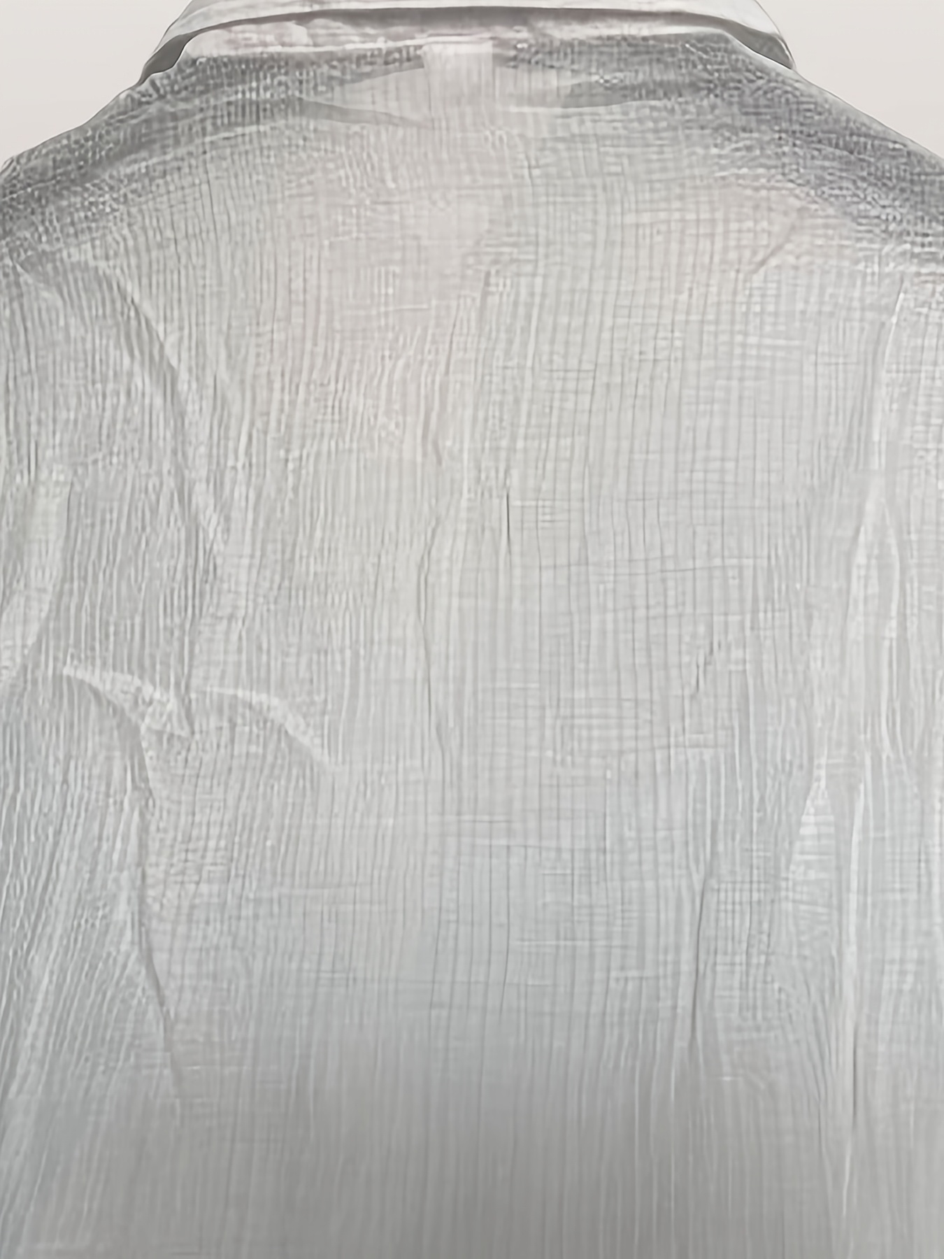 Una Camisa Blanca Blusa Transparente Beige Blusa Thinner Coppel