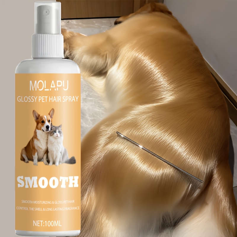 100ml pet hair smoothing   non greasy   glossy smooth hair softening hair reducing   saying goodbye to   and   maintaining light and clean hair increasing soft natural  