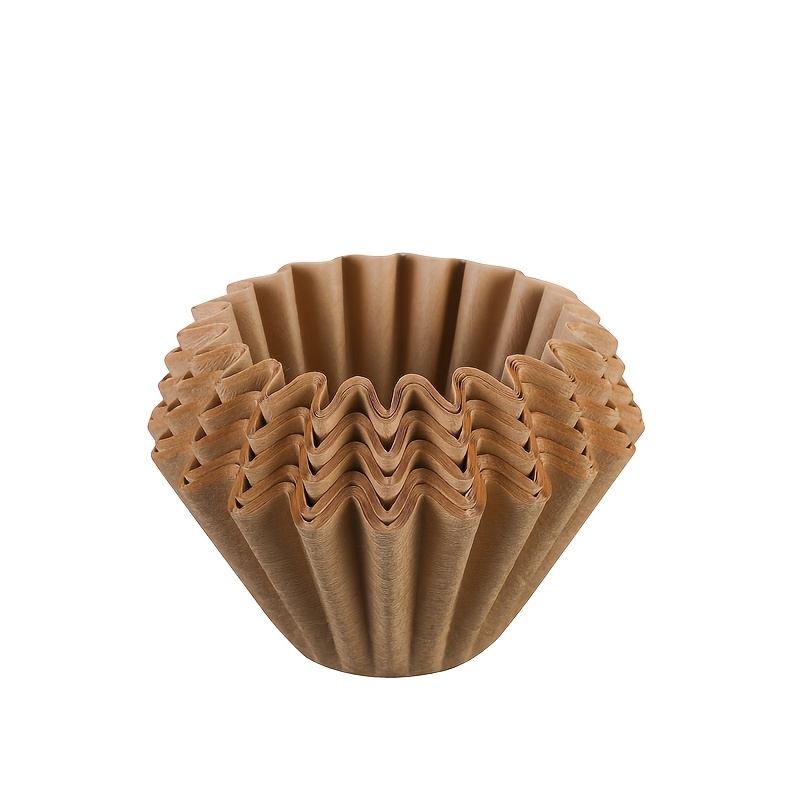 50/100/200pcs Coffee Filter Papers * * Approximately 1.97inch, Height  Approximately 2.36inch, Easy to Peel, Coffee Filter Papers for 1-4 Cup Home  Coffee Makers