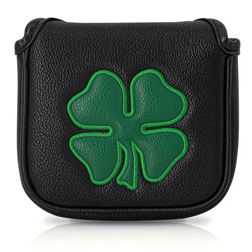 golf putter cover leaf accessory for club heads