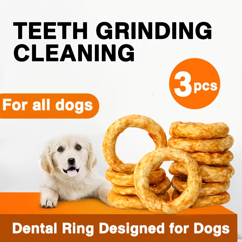 TEMU 3pcs Large Dog Chew Stick - Dog's Chew Stick, Dog Chew Toy, Dog Dental Chew Stick, Dog Teeth Cleaning Stick, Toy, Suitable For All Dogs