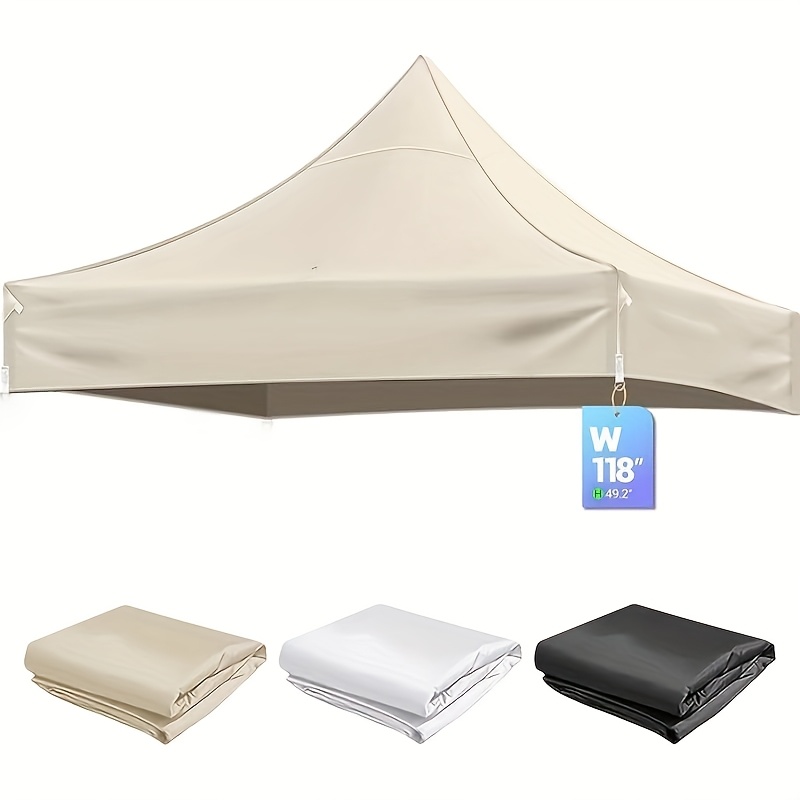 replacement canopy cover for a 10x10   up tent features 4 drainage holes this 10x10ft top fits most standard canopies   in black