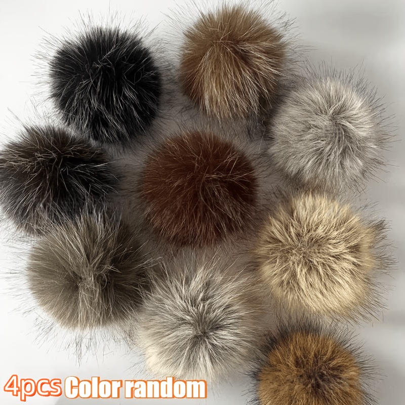 TEMU 4pcs Jouets pour chat en fausse fourrure de lapin, jouets d'intérieur pour et l'exercice, lavables, renforcent le entre le propriétaire et son