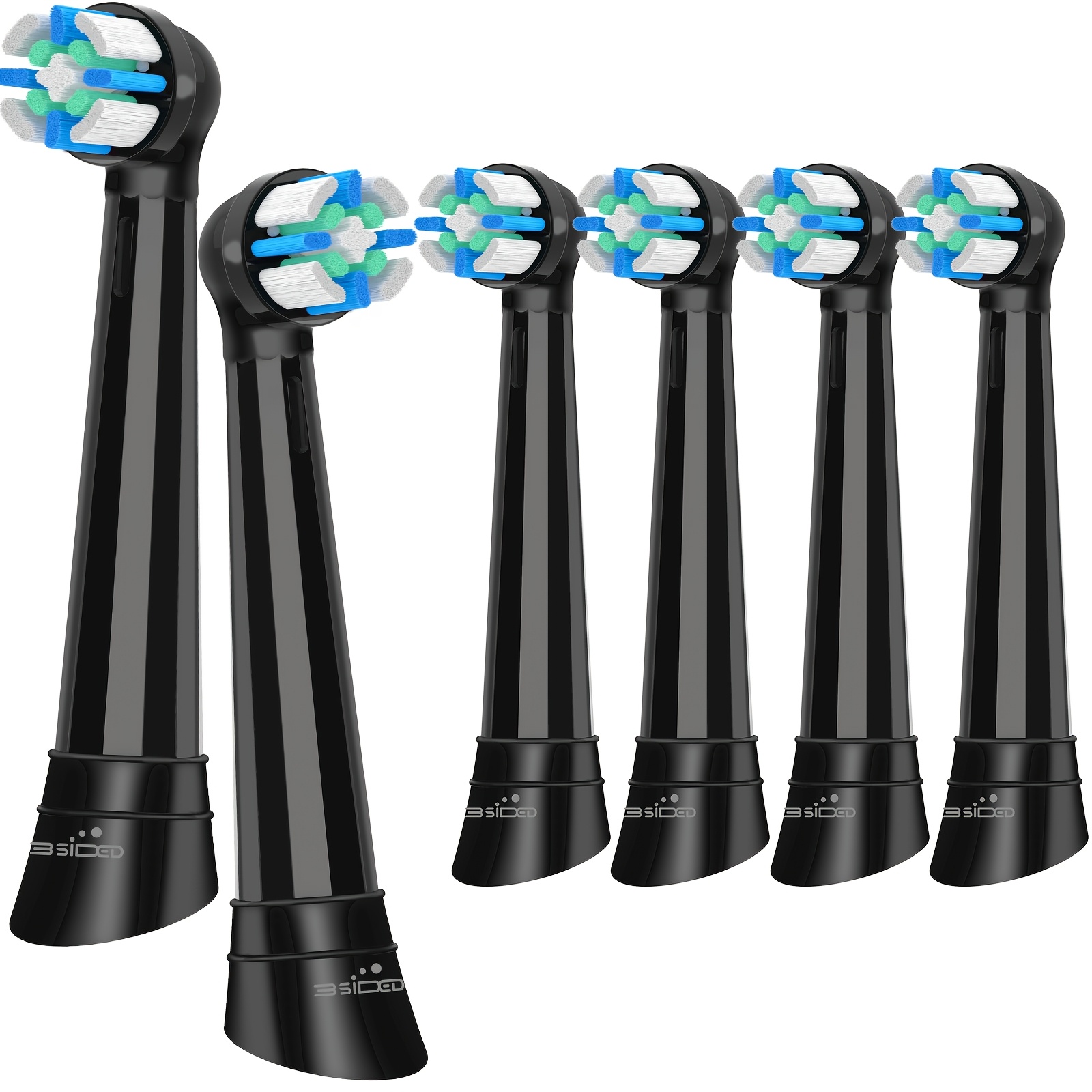 Image of Io Toothbrush Replacement Heads Compatible With 10 6 5 4 3 Electric Toothbrush, Gentle Teeth & Gum Care Toothbrush Heads With Color Fading