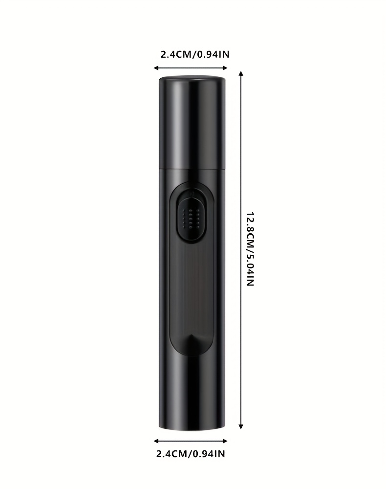   electric nose hair trimmer usb charging safe and safe without damaging the light beige trimming ears and nose hair Product details 5