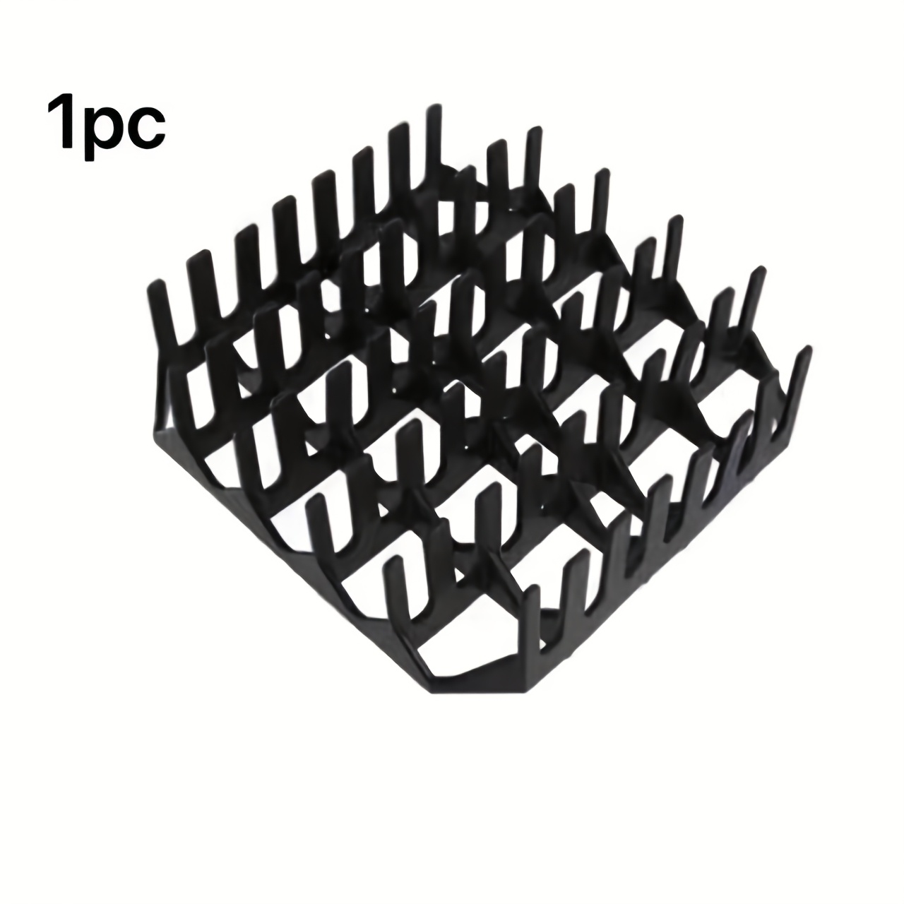 1pc, Silicone Air Fryer Baking Basket With Multiple Slots, Suitable For Ovens And Air Fryers. Grill For Sausages, Bacon And Barbecue. Easy To Clean And Heat-resistant. A Must-have Kitchen Accessory