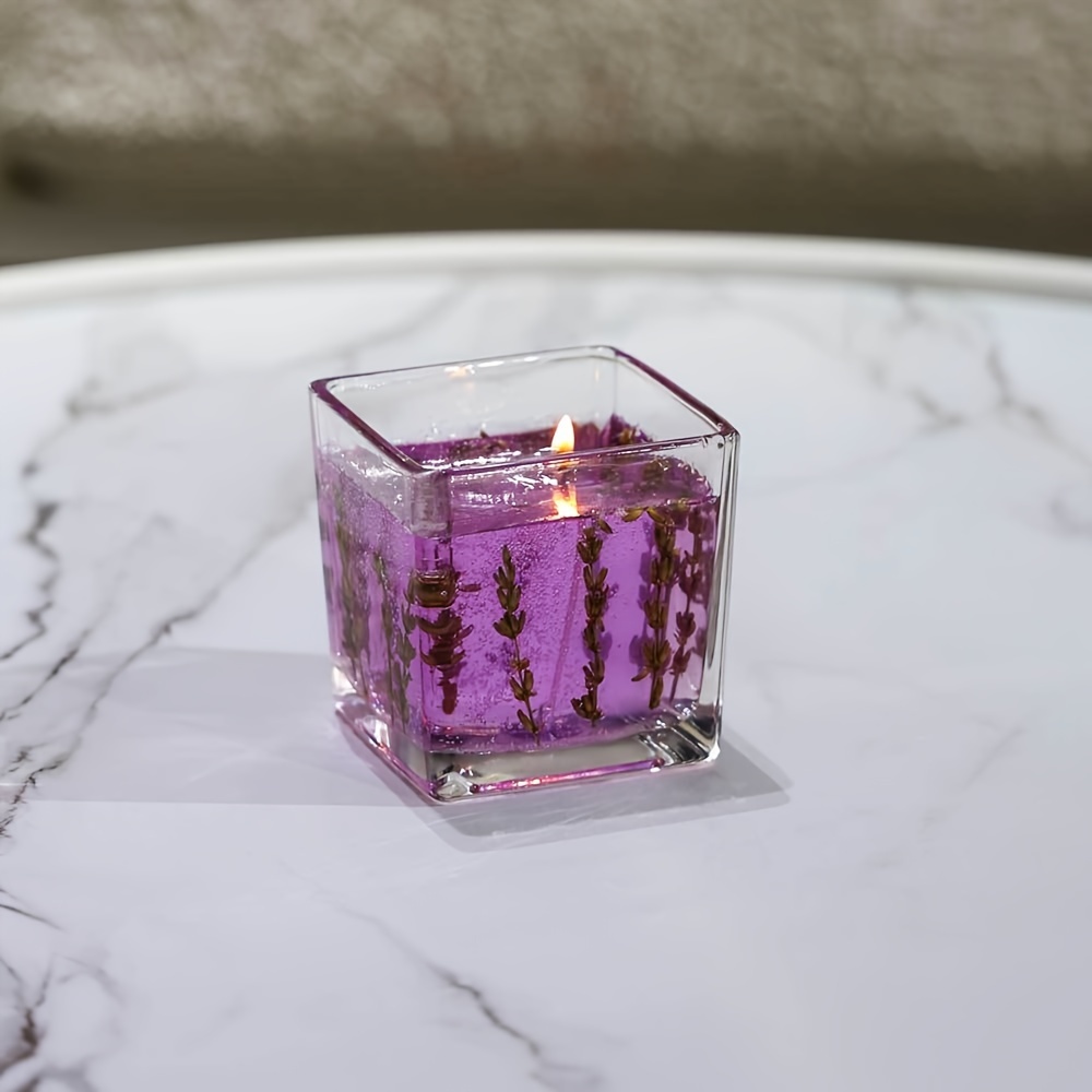 TEMU Classic Bottle Floral Candles, 550g Lavender/rose/orange Scented Candles, True Flower , Fragrance, Family Perfume Essential, Perfect Birthday