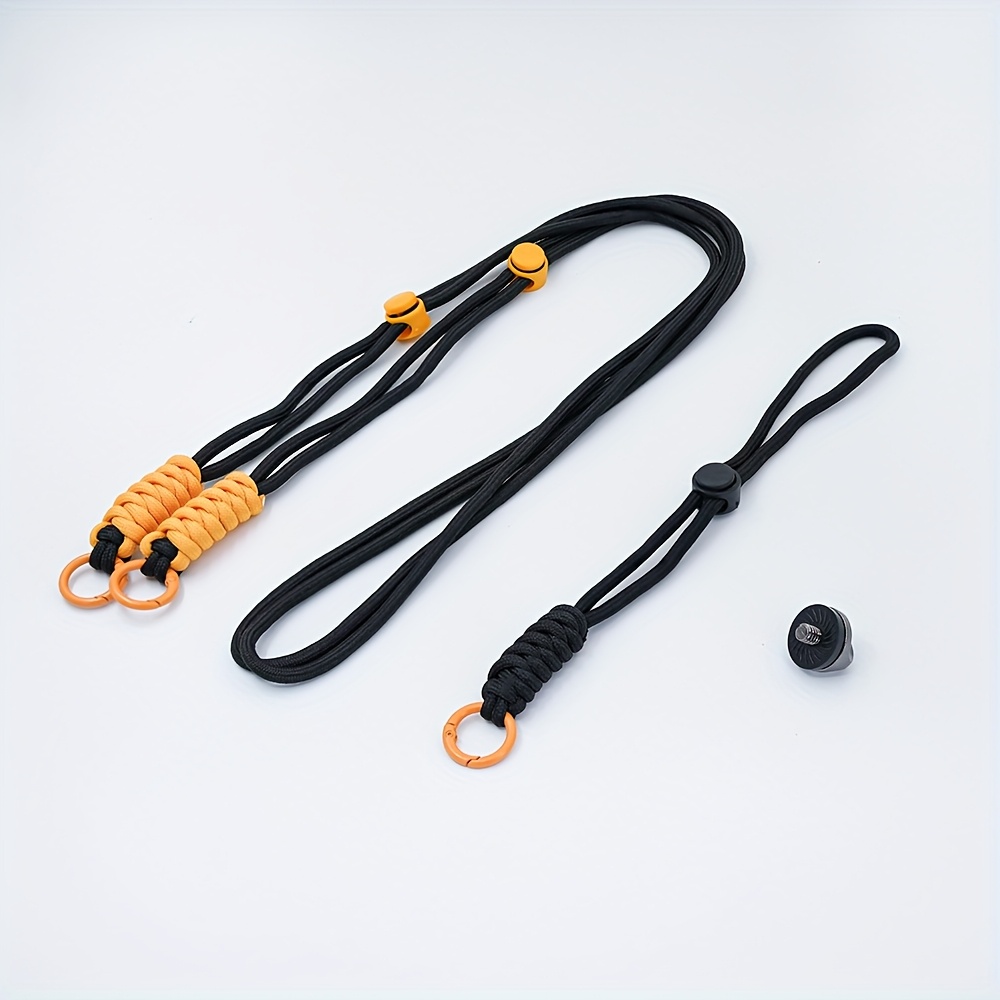 E-shop 3 Exklusives Lanyard-Set, -Verlust-Trio: Enthält ein langes Lanyard, ein kurzes Lanyard eine 1/4-Schraube. Unverzichtbar für Outdoor-Reisen,