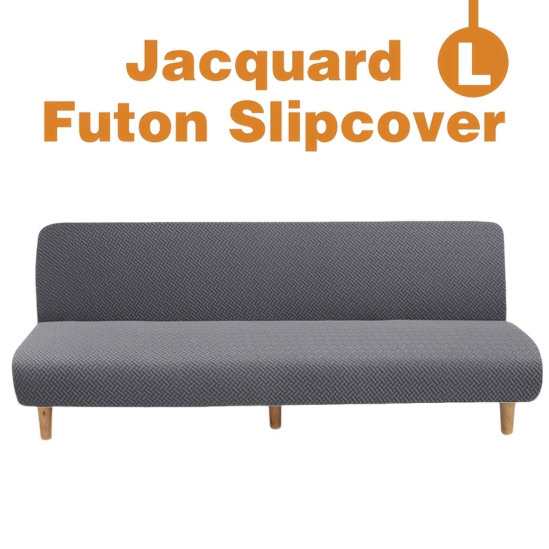 TEMU 1pc T-shaped Jacquard Sofa Bed Cover, Protective Cover For S/m/l Sofa Beds