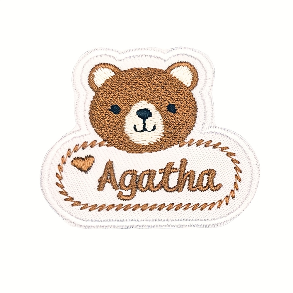 TEMU Toppa personalizzata ricamata con di un animaletto, disponibile per cucitura a o applicazione a caldo. Toppa ricamata per , abbigliamento e