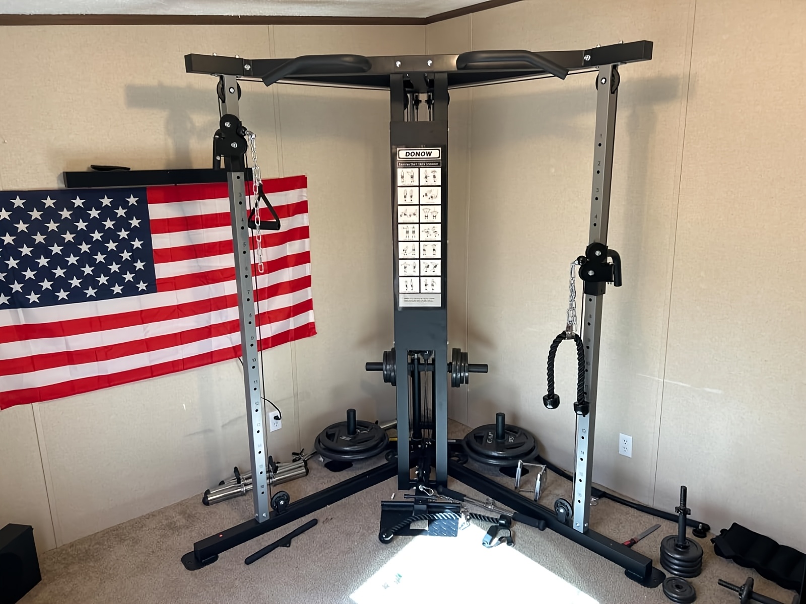 cable crossover machine cable fly machine home Temu