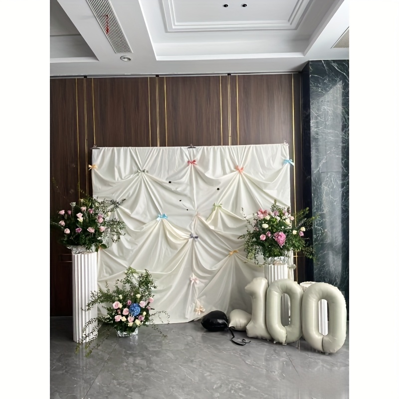 3pcs-60/80/100 Elegant Paper Cylinder Display Stand Foldable Paper Roman Column Shape (excluding The Top Acrylic Plate)-suitable For Decoration, Christmas, Halloween, And Holiday Party Decorations-