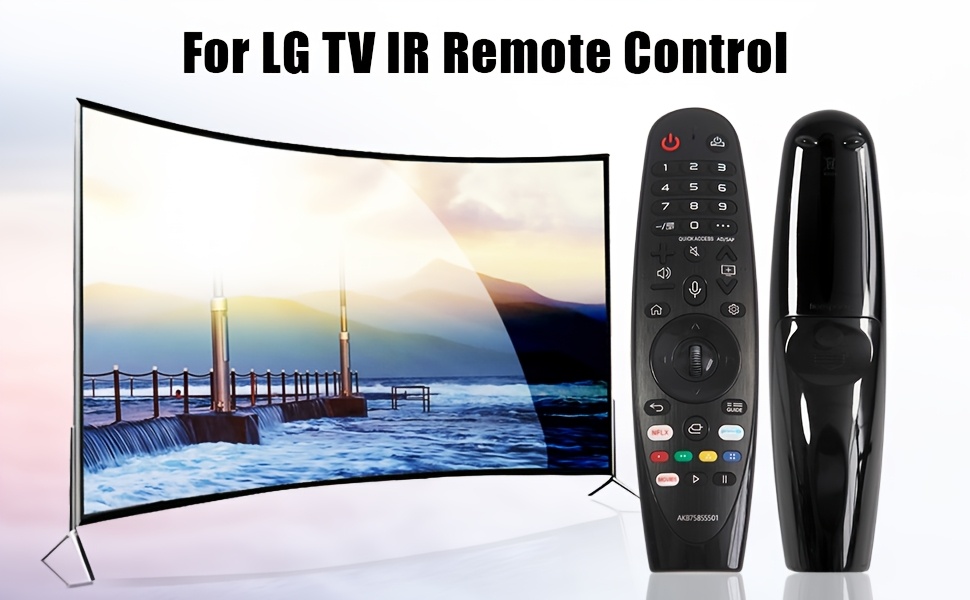 جهاز تحكم عن بعد بالأشعة تحت الحمراء لأجهزة LG Smart TV - متوافق مع طرازات OLED، NanoCell و4K UHD، بدون وظيفة المؤشر التفاصيل 1
