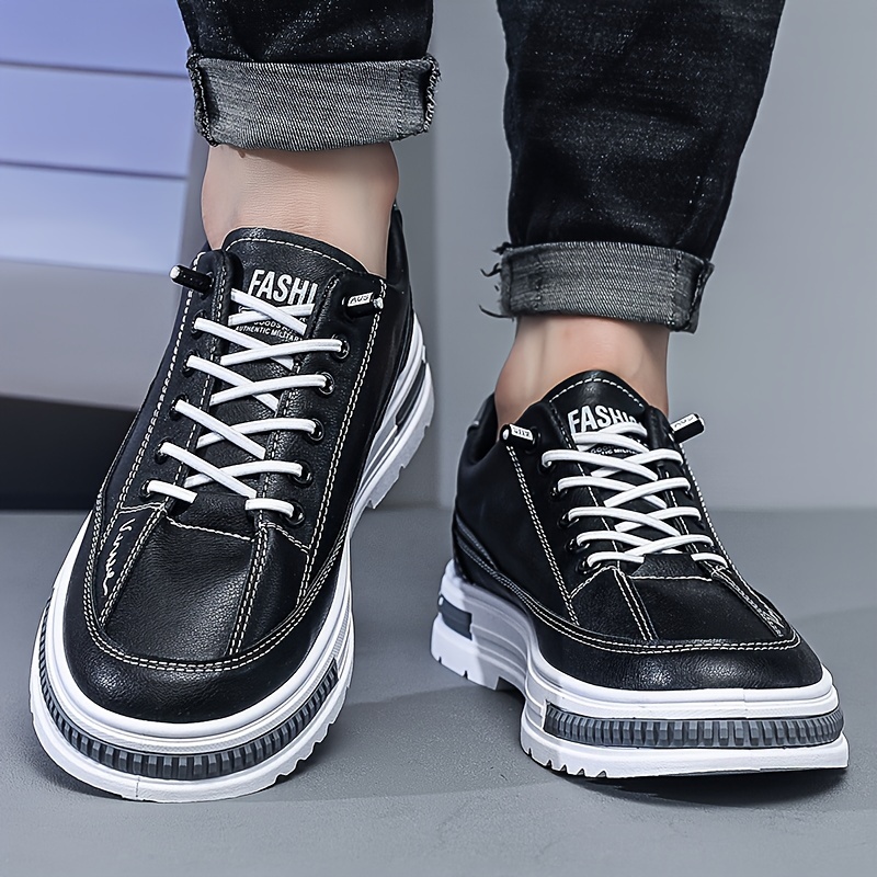 zapatillas casuales de estilo retro para hombre zapatos blancos