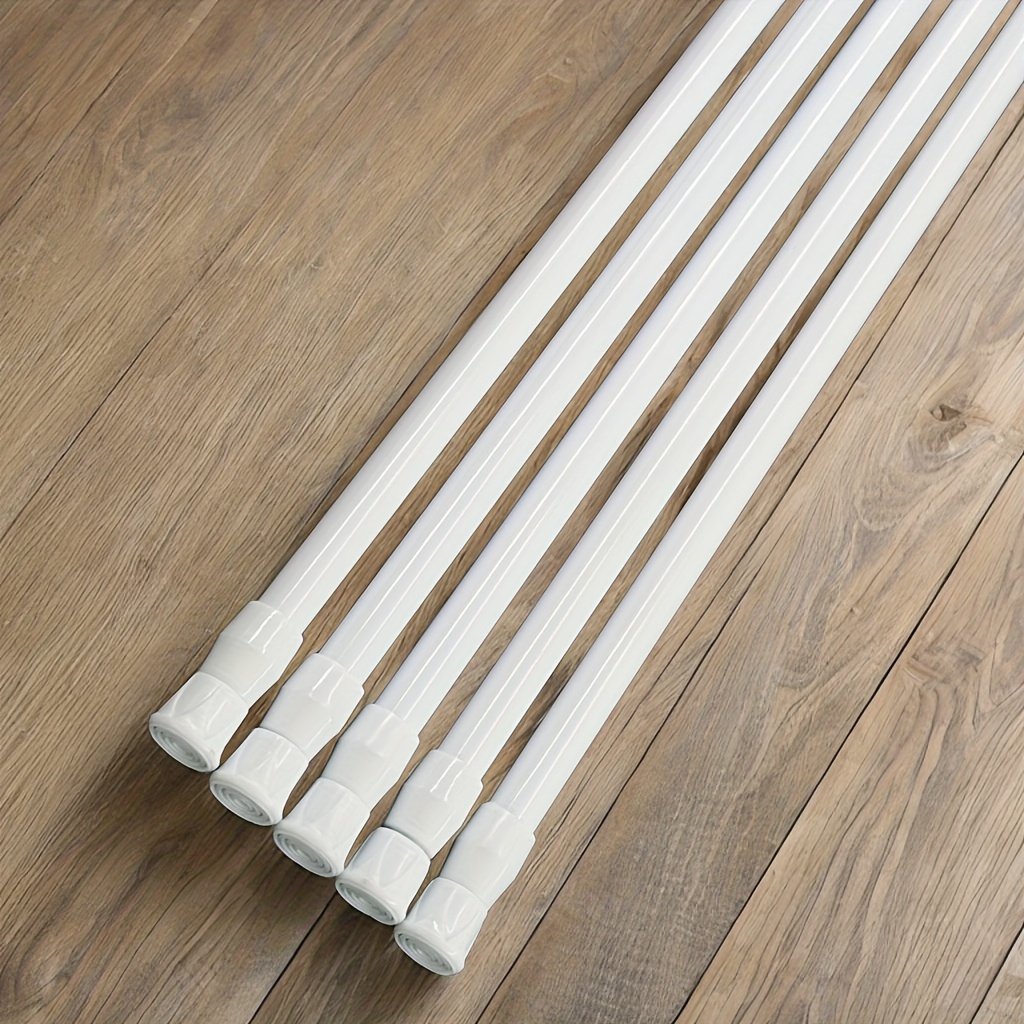 Telescopic Shower Curtain Rod, No-Drill Retractable Rod for Multi-Purpose Use