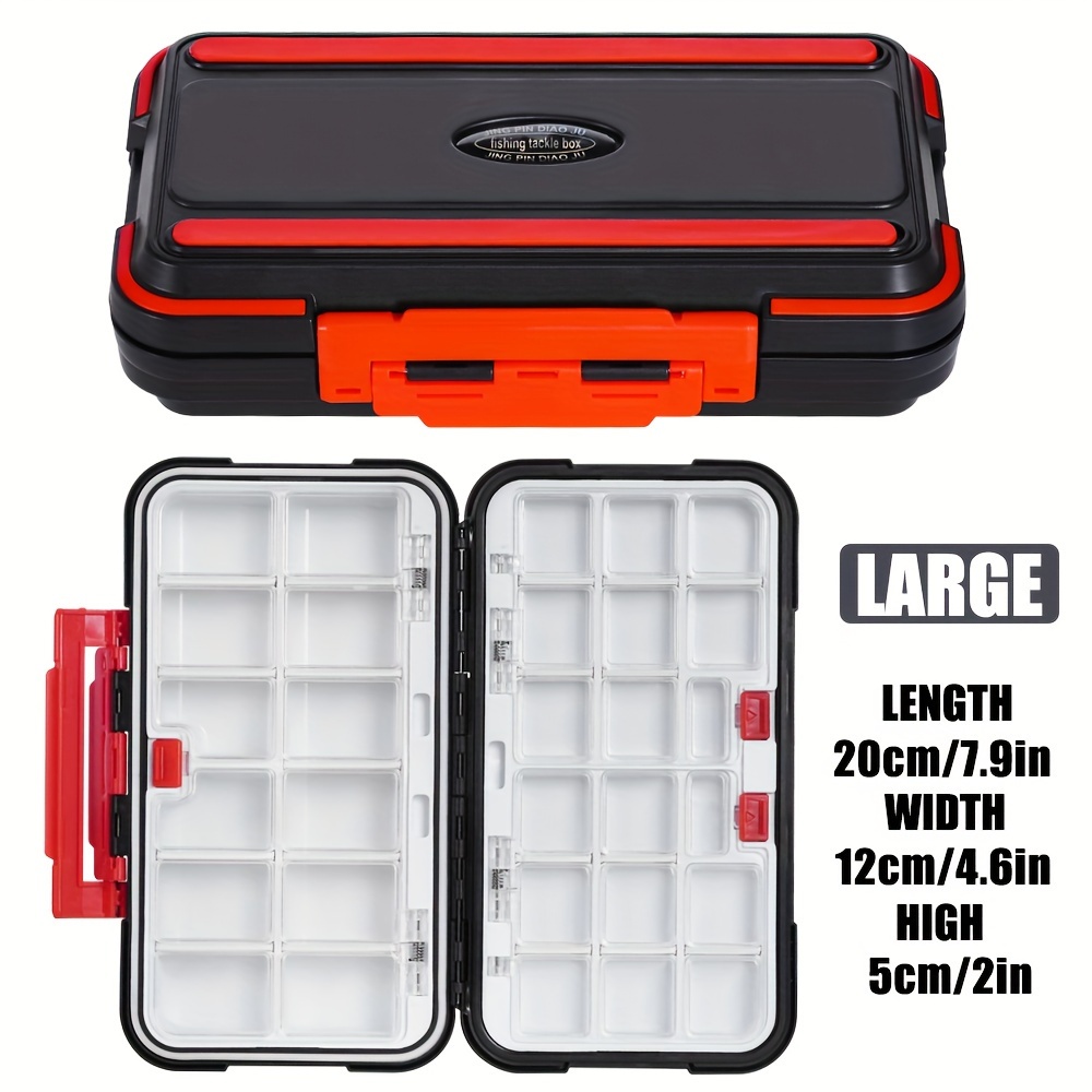 waterproof fishing tackle box fishing accessories tool - Temu