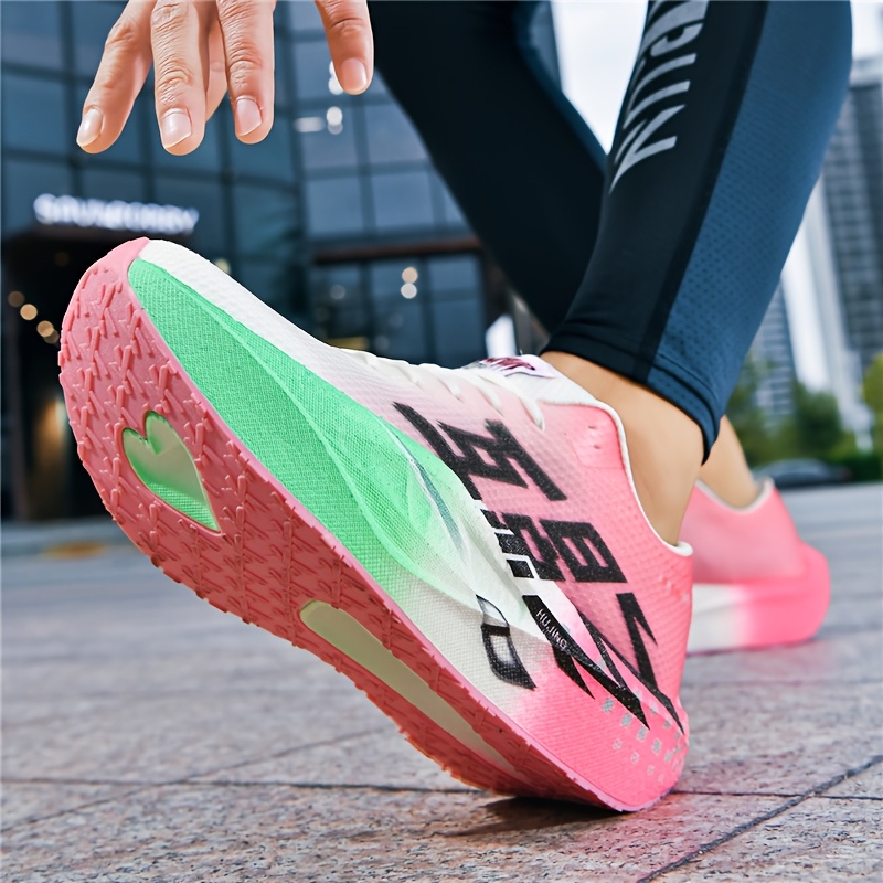 PB6.0 Carbon Plate Running Shoes for Men, Outdoor True Explosion Soft Sole Physical Test Training Shoes, Couple's Marathon Jogging Shoes for Women