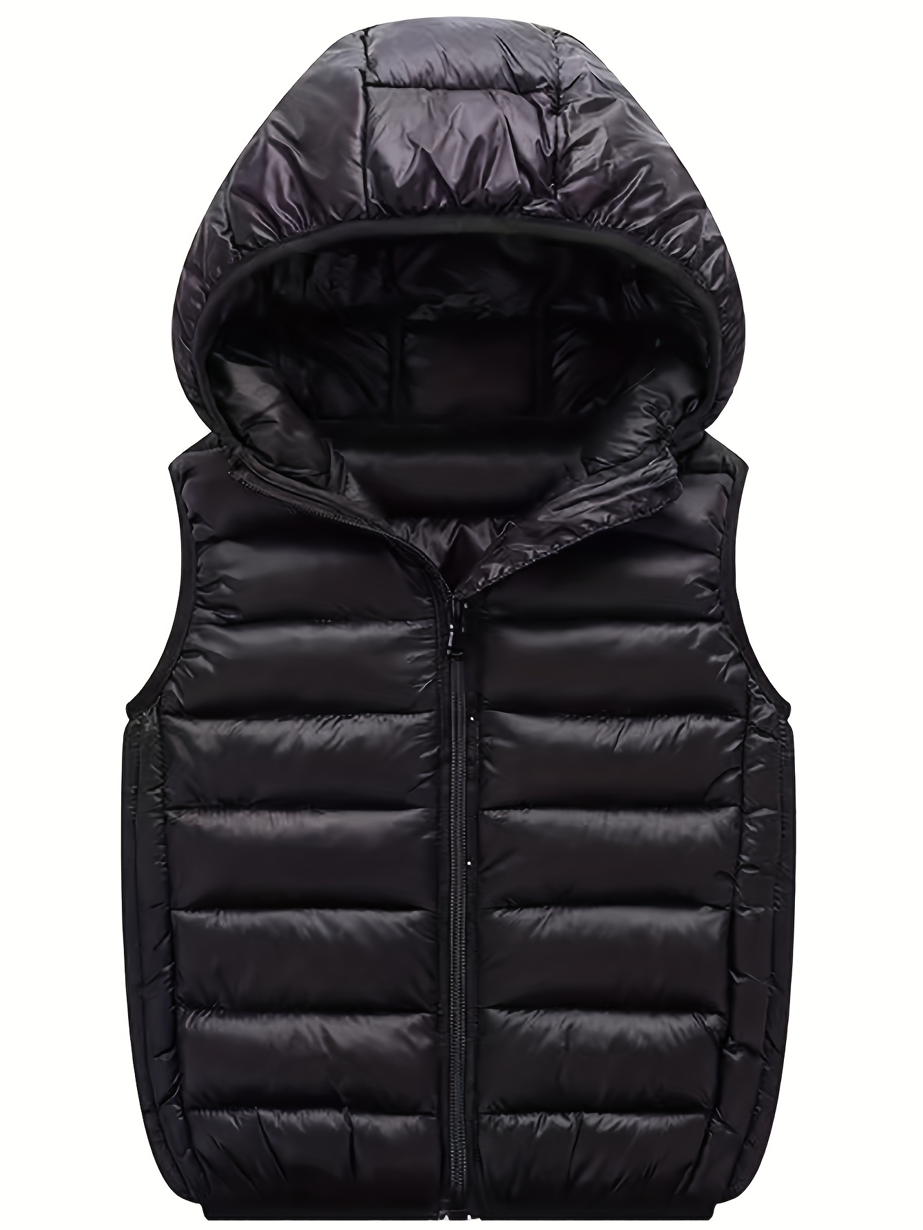 Padded sleeveless jacket best sale