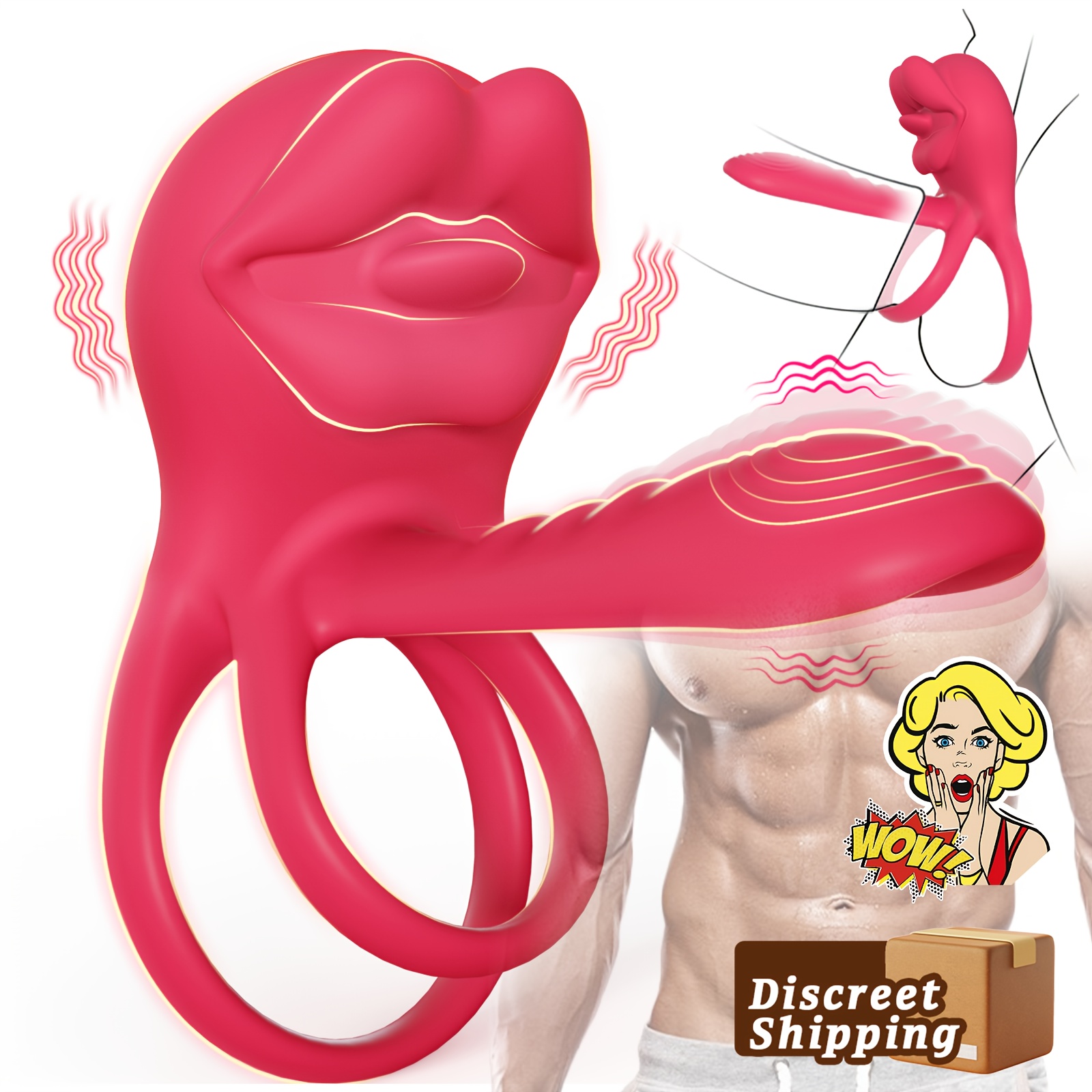 sex shop toy Pretty Love - The Flaming Lips - Mina - Multi Vibrator - Red