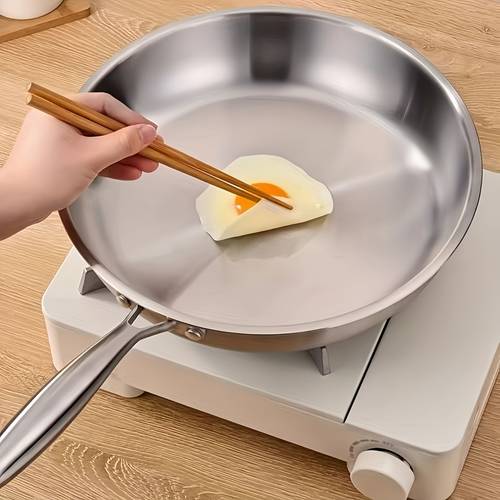 stainless stainless steel frying pan nonstick pan fried steak pot kitchen cookware for gas stove and induction cooker