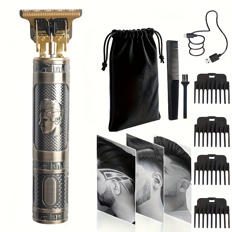 Professioneel draadloos elektrisch scheerapparaat voor heren