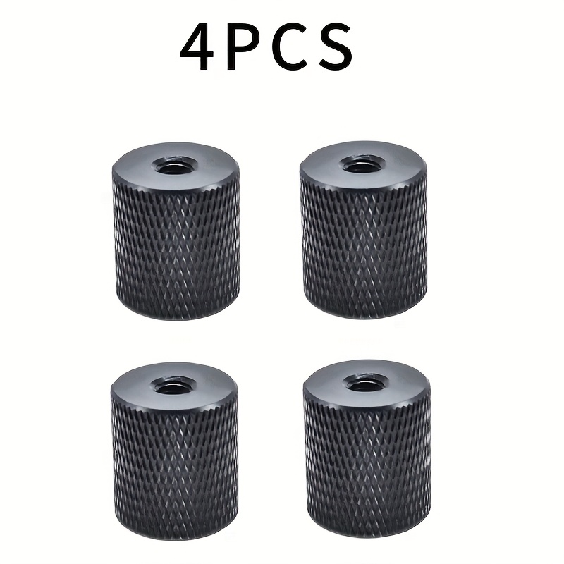 Image of 4pcs Aluminum Alloy Camera Adapter Screws 1/4" Female To 1/4" Female, Aluminum Alloy Material, Suitable For Tripod, Camera Mount, Bracket, Photography Equipment, Connector, Fastener