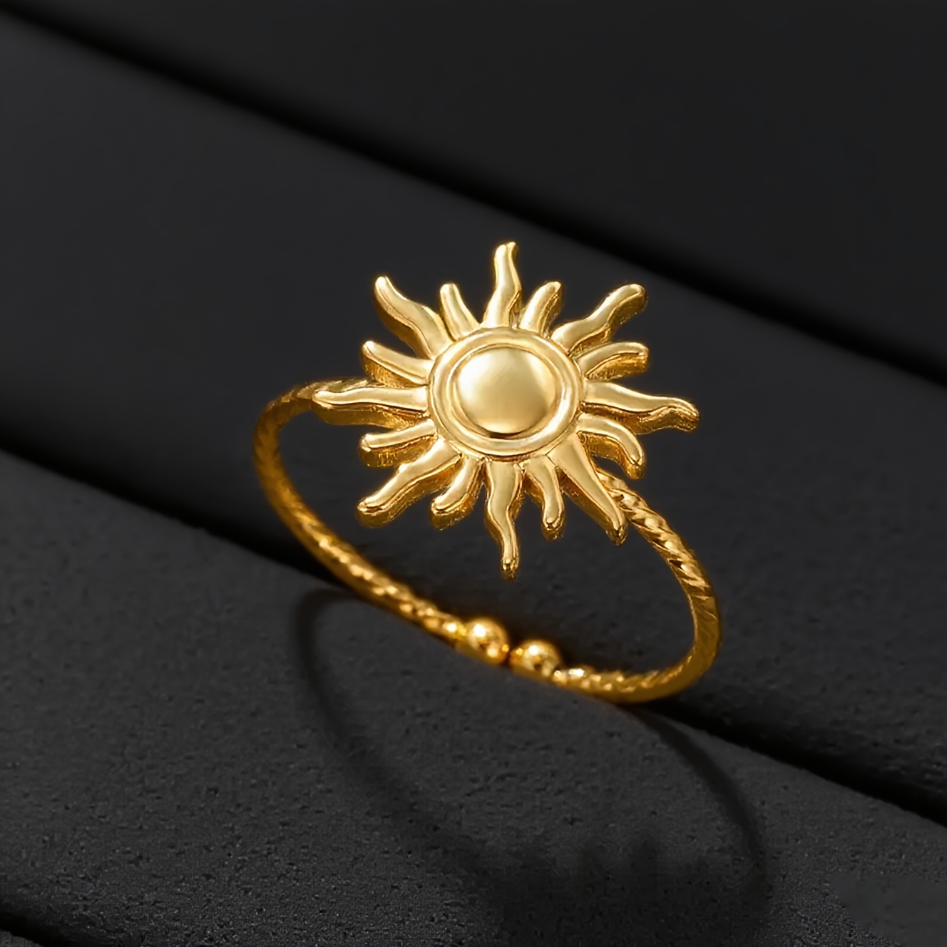 TEMU A Stainless Ring, Easy, Stylish, And Individual Summer Accessory, Suitable For Daily Use, Holiday Gift