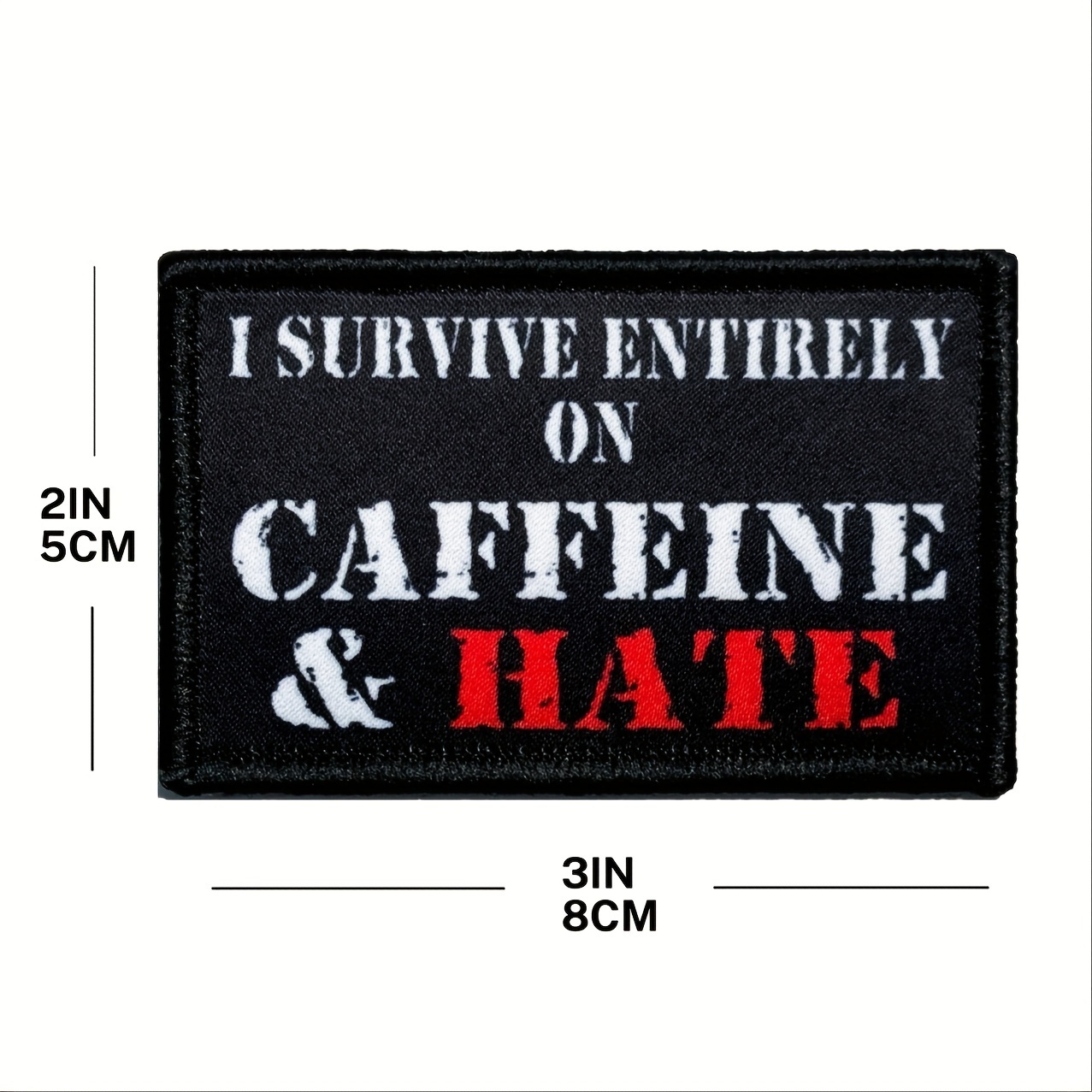 Funny Patch "i On & Hate" Patch