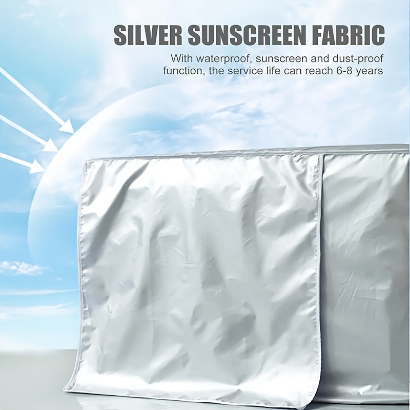 waterproof sun protection cover for outdoor air conditioning units 96cm 37 79  70  55  40cm 15 74in no power required details 2