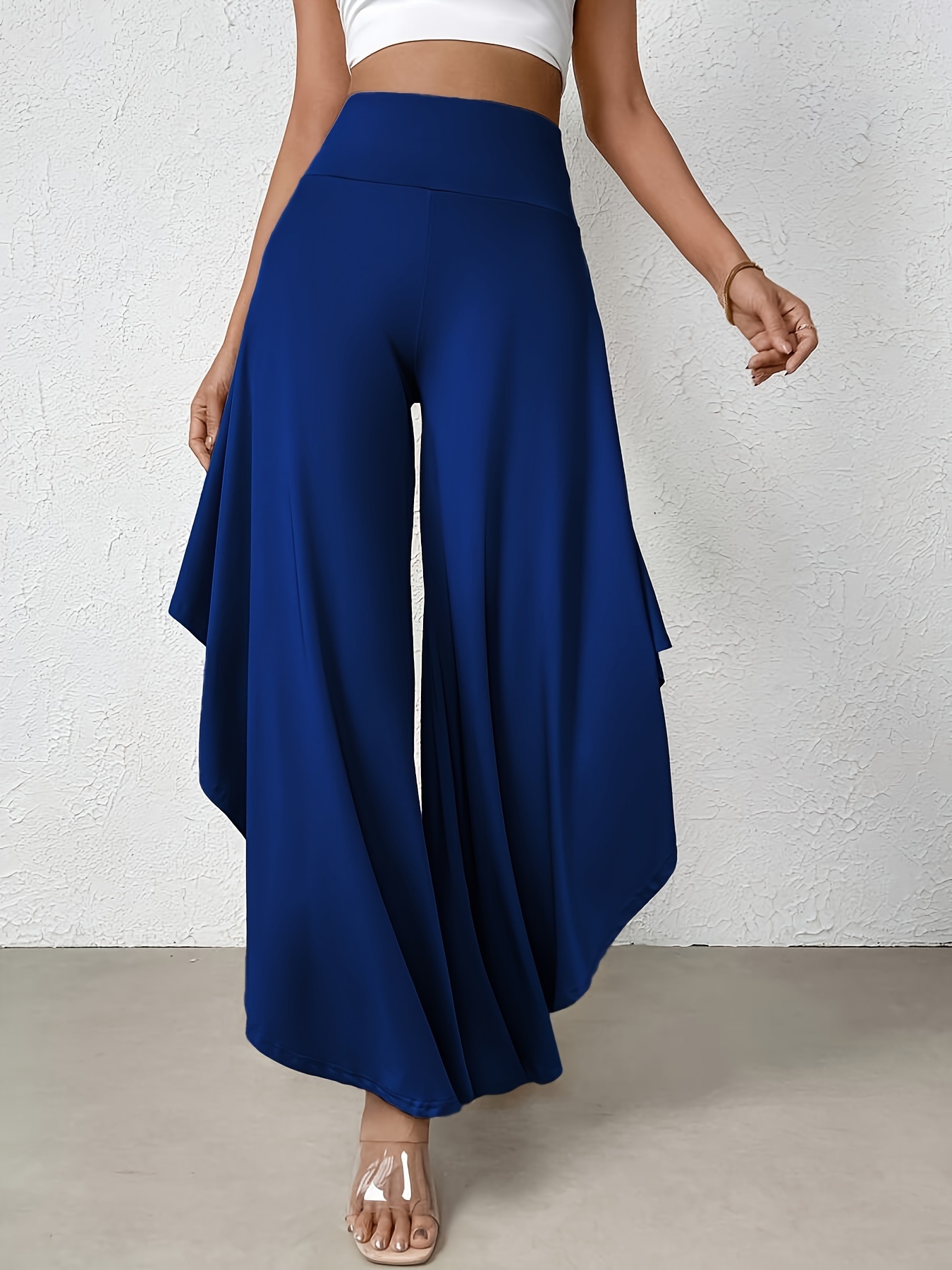 パンツ Eaphi RUFFLE ASYMMETRY PANTS eaphi RUFFLE ASYMMETRY PANTS