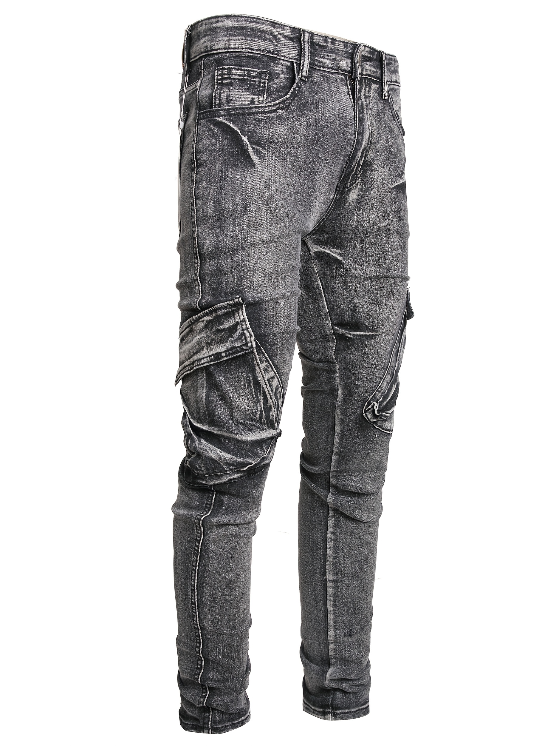 パンツ S droop denim pants THEREDTHREAD gray S droop denim pants THEREDTHREAD gray