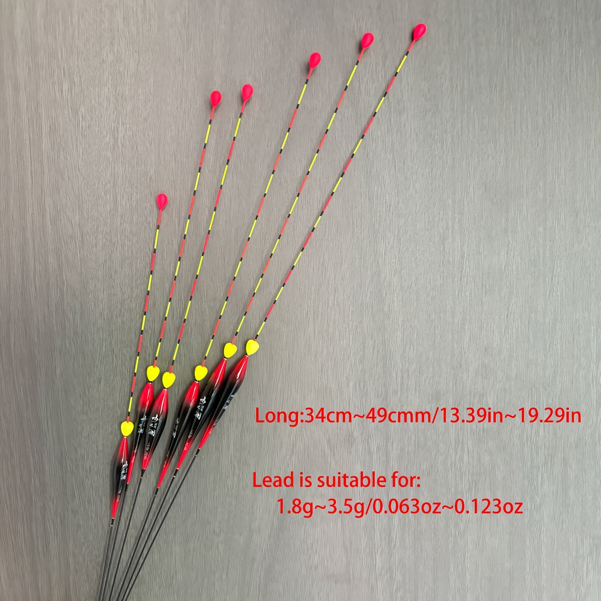 Image of 6pcs High-sensitivity Composite Nano Floats, Premium Fishing Bobbers With Tail Design – Shallow Water And Freshwater Angling, Best For Christmas, Thanksgiving