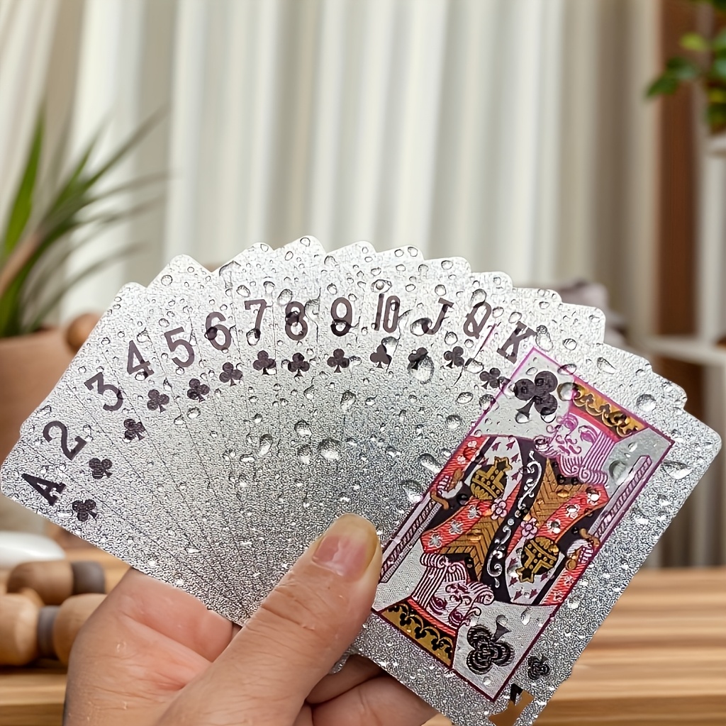 Image of Cardstock Playing Card Set, Perfect For Celebrations Such As Christmas, Halloween, New Year's, Oktoberfest, And April Fools' Day – Versatile Playing Cards