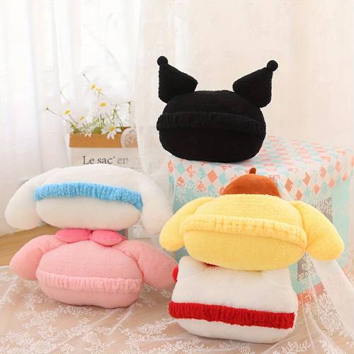 1pc Sanrio Cute Cartoon Kuromi Cinnamoroll Melody Pom Pom Purin Hello Kitty Styling Car Headrests, Neck Pillows, Female Car Interior Accessories, Car Decorations, Headrests, And Headrests