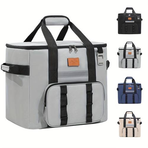 40l isoliertasche, große kapazität isolierbox mit dickem aluminiumfolie, tragbare outdoor-isolationstasche, nicht für lebensmittelkontakt